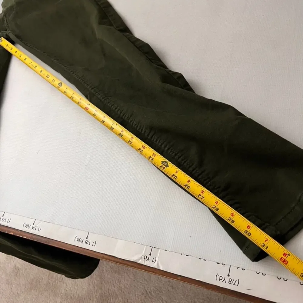 Jachs Men’s 5 Pocket Stretch Pants Green Men Size 32/ 34